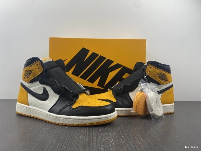 OG Yellow 555088-711 1 High Jordan Air Toe 0805